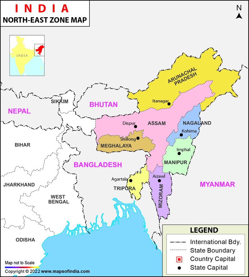 ಭಾರತದ ಈಶಾನ್ಯ ಪ್ರದೇಶ (NER) ಇನ್ನು ಮುಂದೆ "ಗಡಿನಾಡು" (frontier) ಅಲ್ಲ ಬದಲಾಗಿ ಭಾರತದ ಬೆಳವಣಿಗೆಯ ಪ್ರಯಾಣದಲ್ಲಿ "ಮುಂಚೂಣಿಯಲ್ಲಿದೆ" (frontrunner)